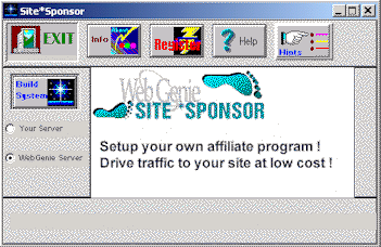 Site Sponsor Screenshot